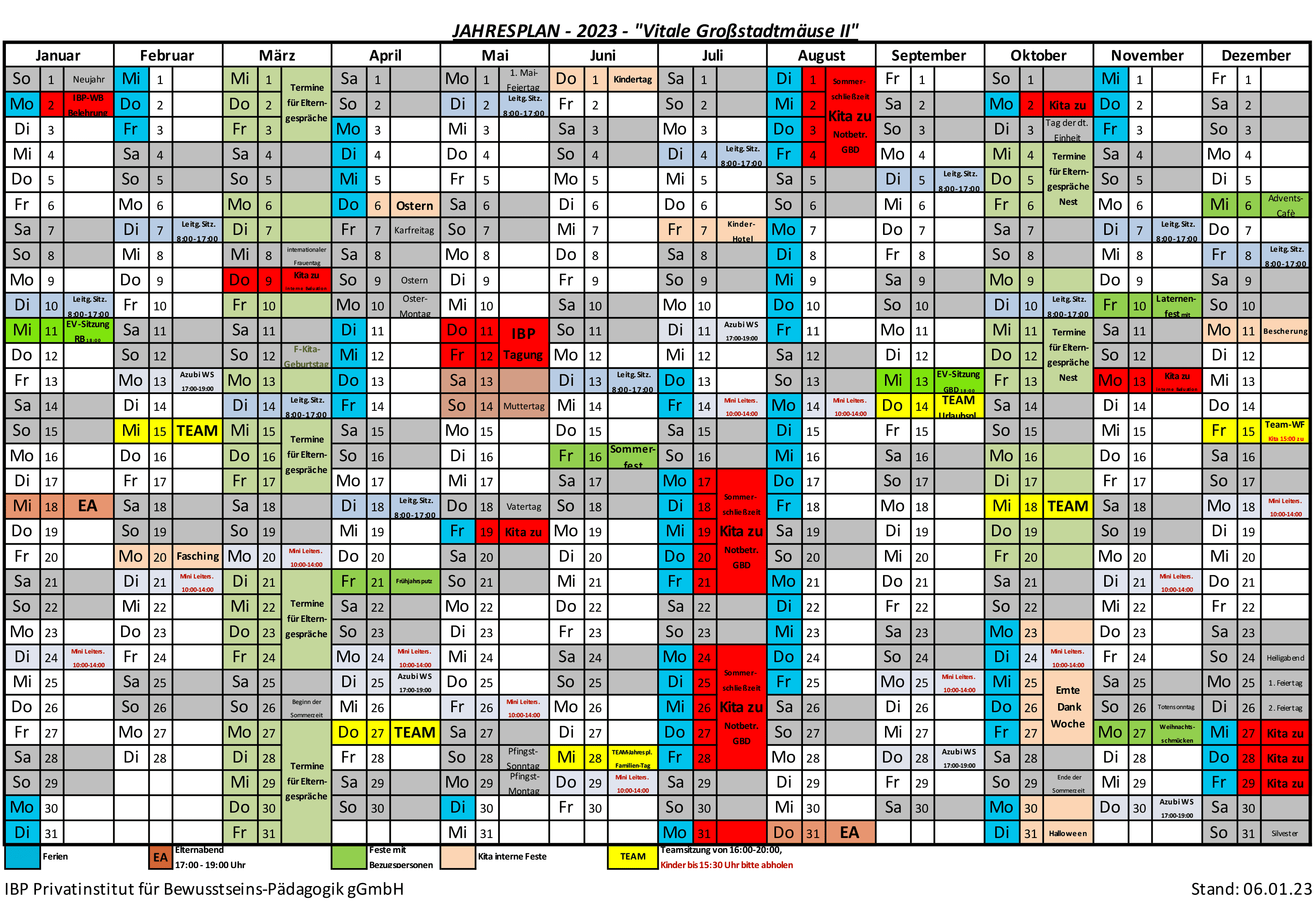 Jahresplan VG2