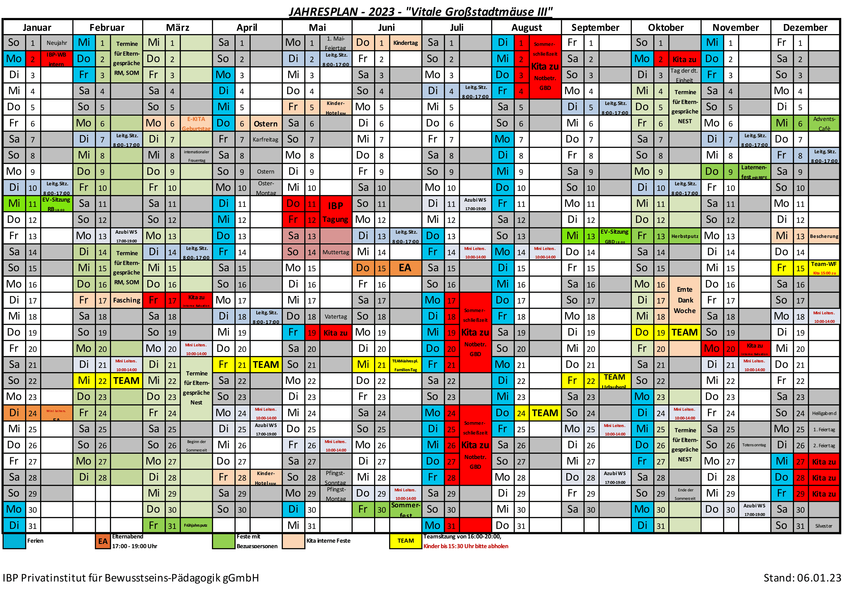 Jahresplan VG 3 